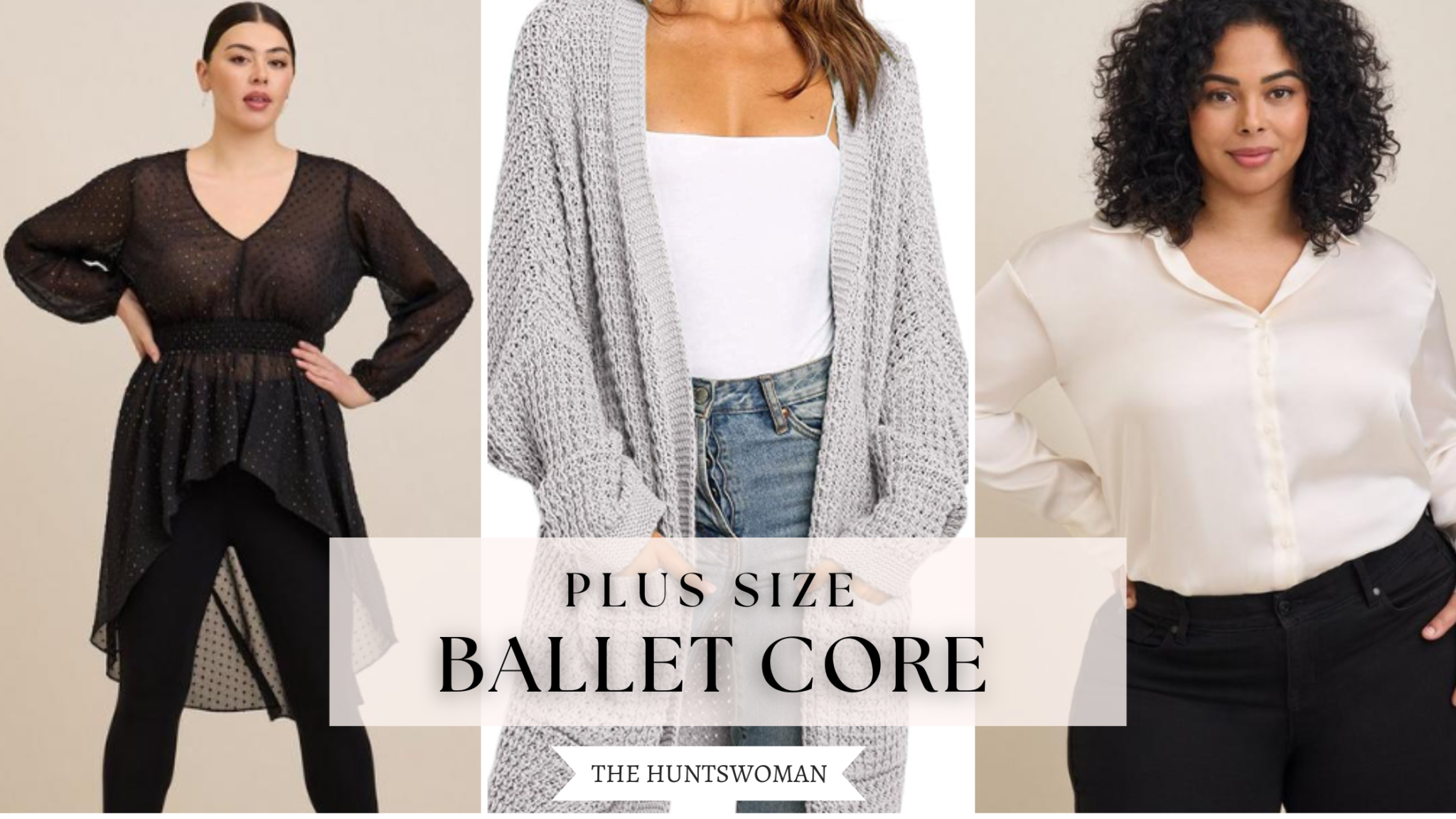 Plus Size Ballet Core Outfits Where To Shop The Huntswoman