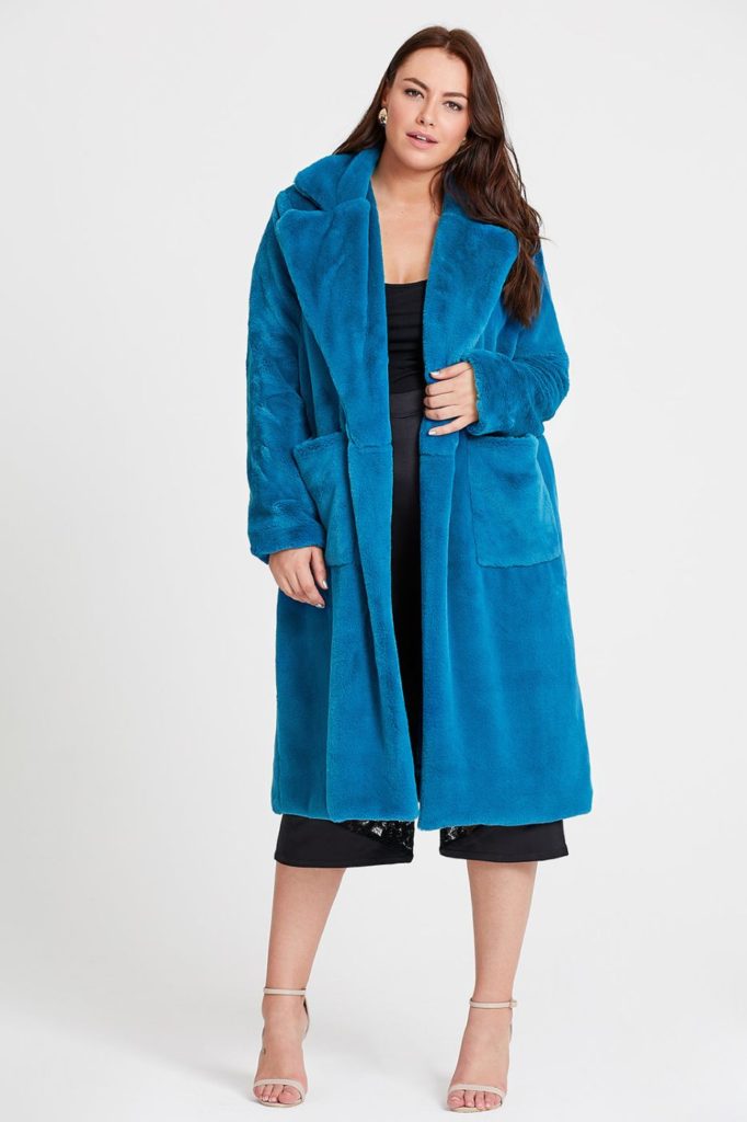 Cookie Monster as High Fashion - This Blue Fur Coat from Elvi - The ...