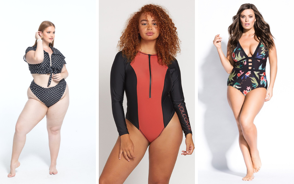 trendy plus size swimsuit from CoEdition