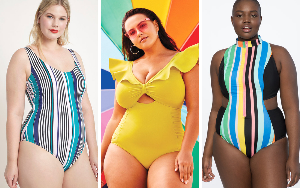 plus size one piece swimsuit from eloquii