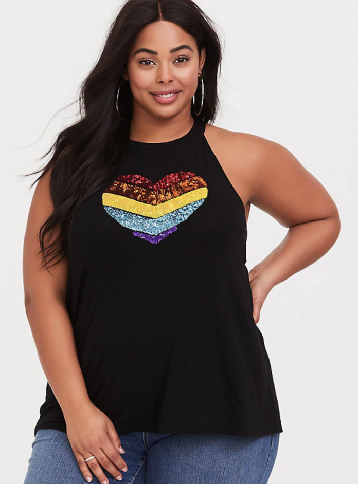 plus size pride t shirts