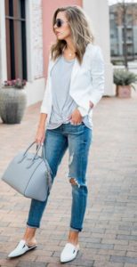 Styling a White Business Suit | Plus Size Blogger - The Huntswoman