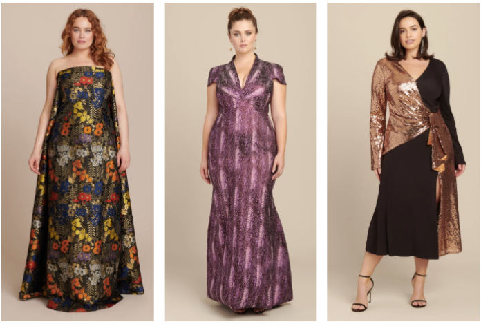 Plus size formal wear