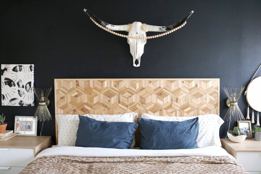 unique headboard