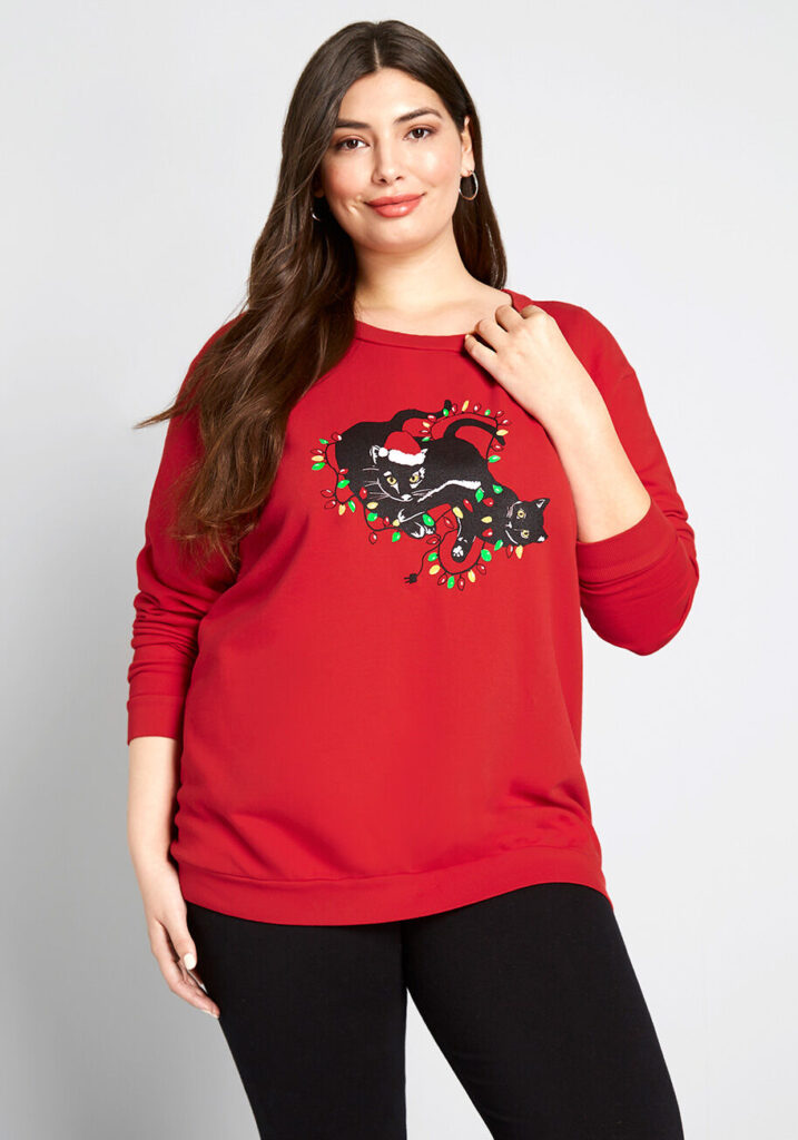 plus size ugly christmas sweater 4x