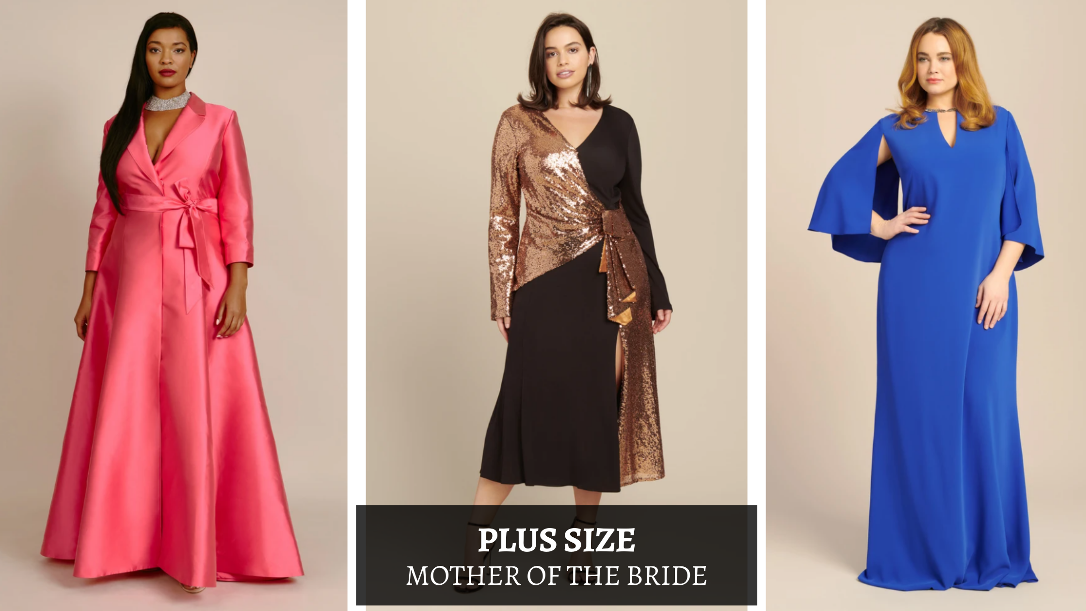 Plus size mother of store the bride dresses 2019