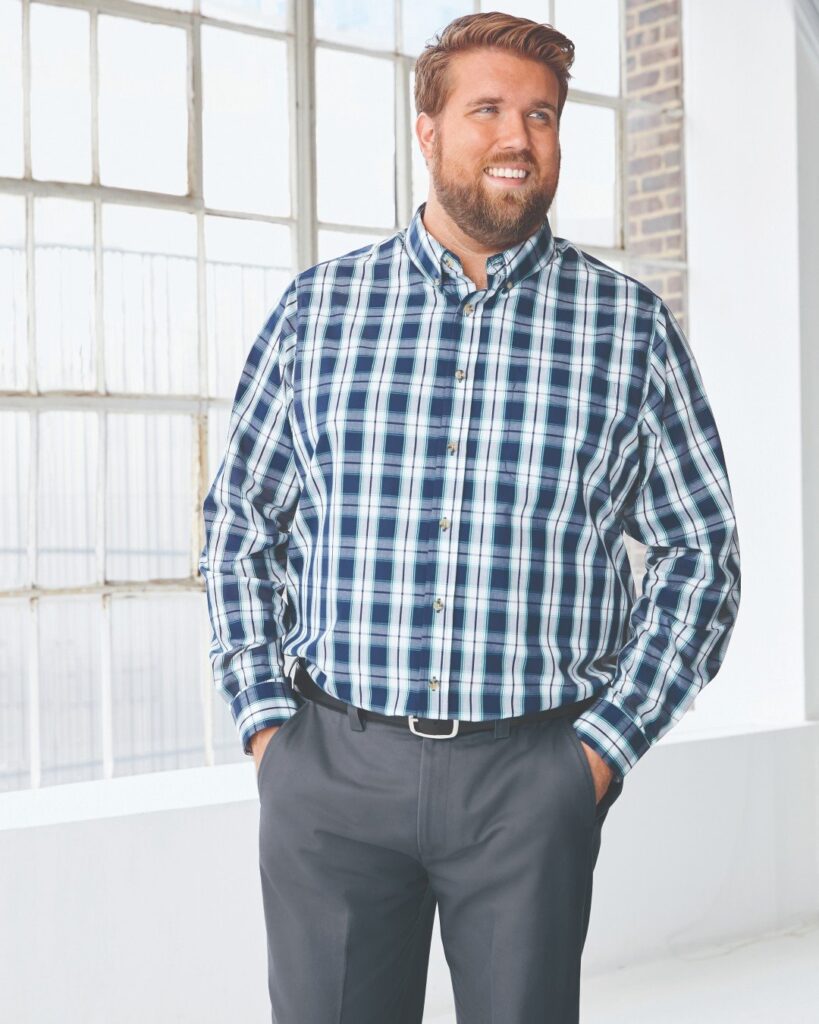 Big and Tall Men's clothes and plus size men's clothing