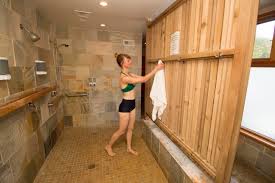 Common Ground Bathhouse - Shower area