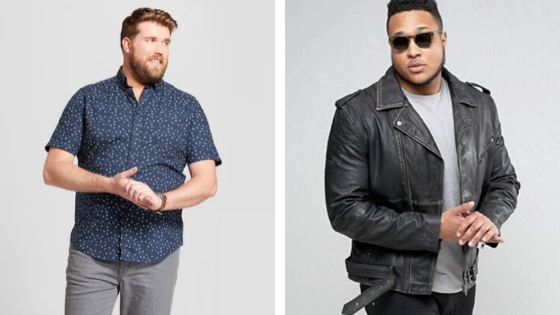 best plus size mens clothing