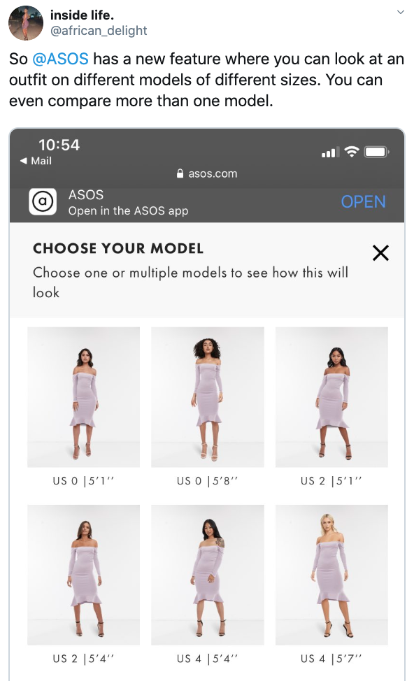 ASOS "See My Fit" Feature|But Where are Plus Sizes? The Huntswoman