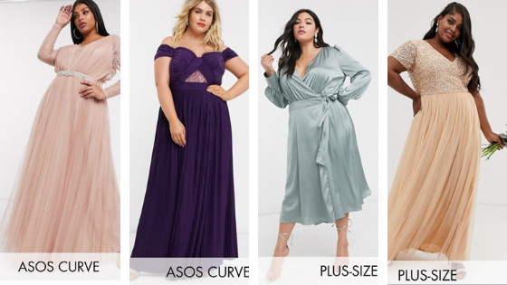 Multi-Way Bridesmaids Dress Plus Size