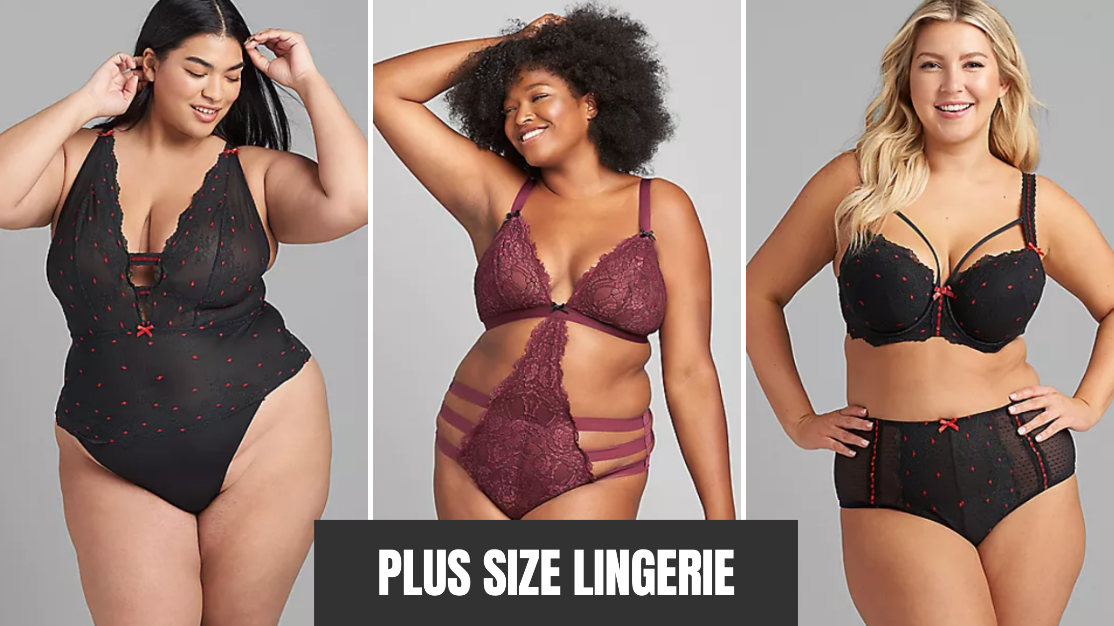 Plus Size Lingerie Brand with teddies