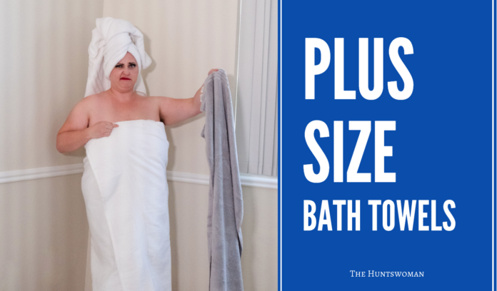 Plus size bath towels