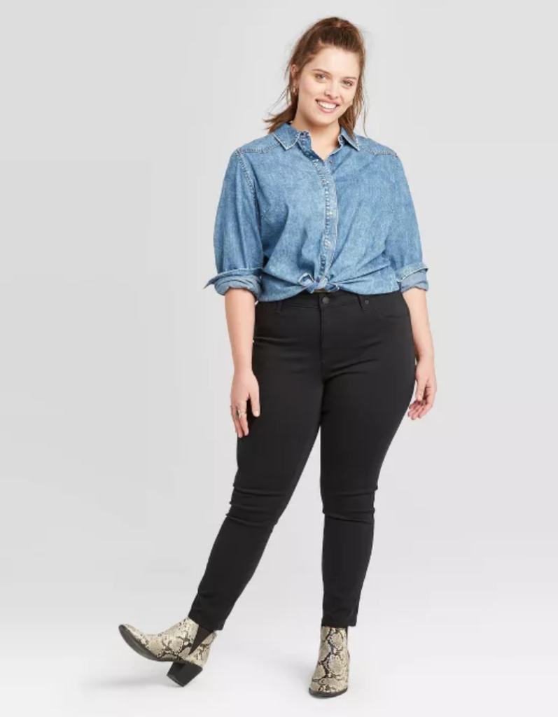 Target jeggings shop plus size