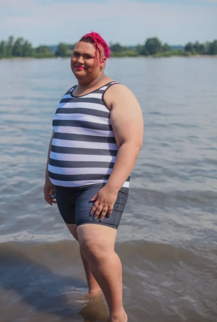 Plus Size Gender Neutral Bathing Suits 