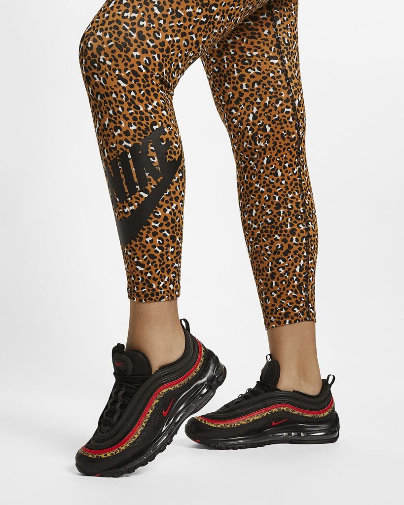 nike leopard print tights