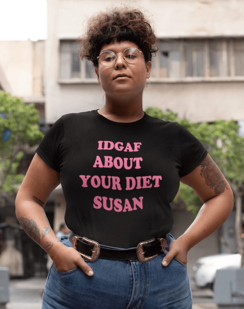 Black owned plus size t-shirt brand