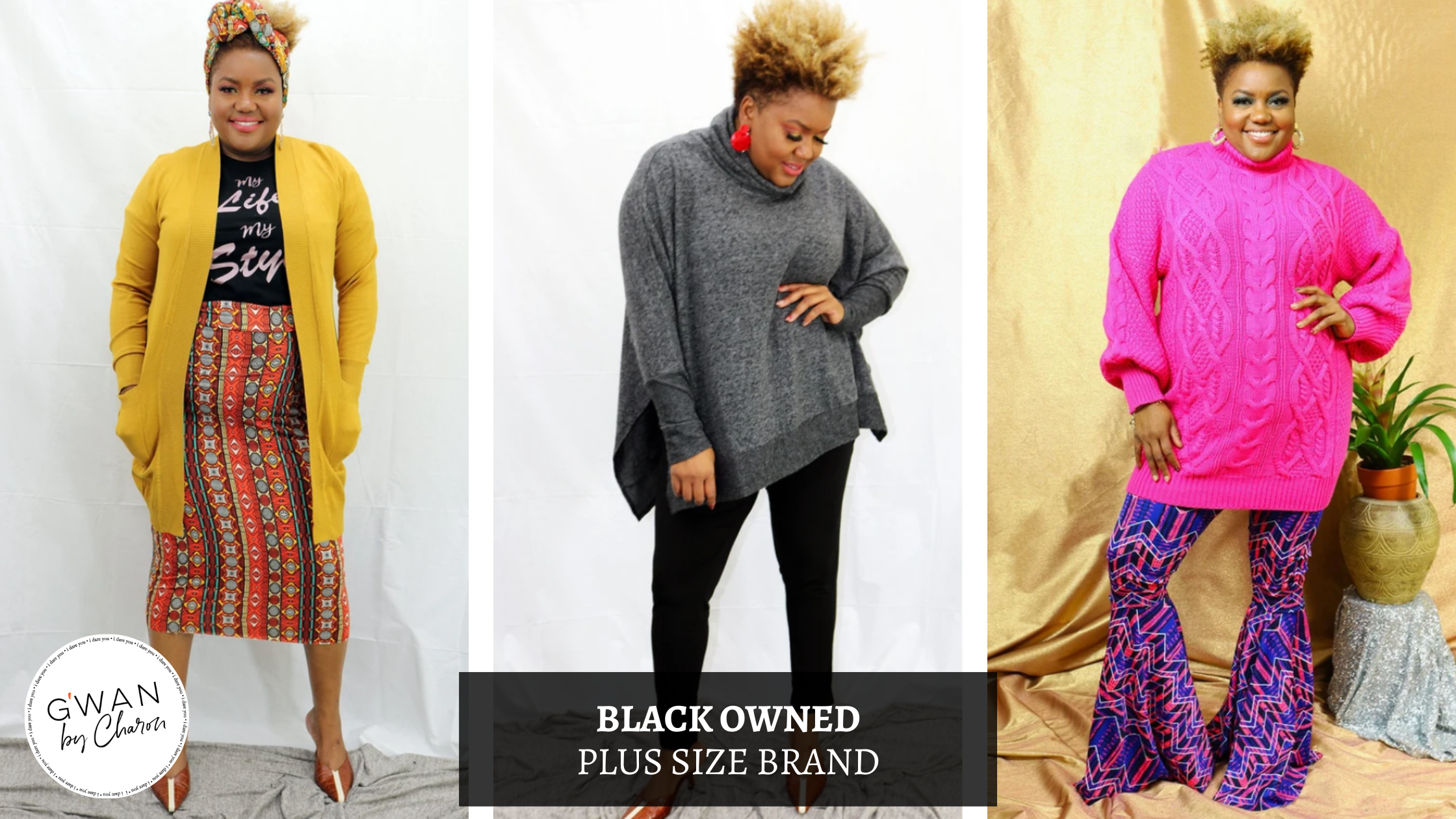 Black owned plus size fashion brand