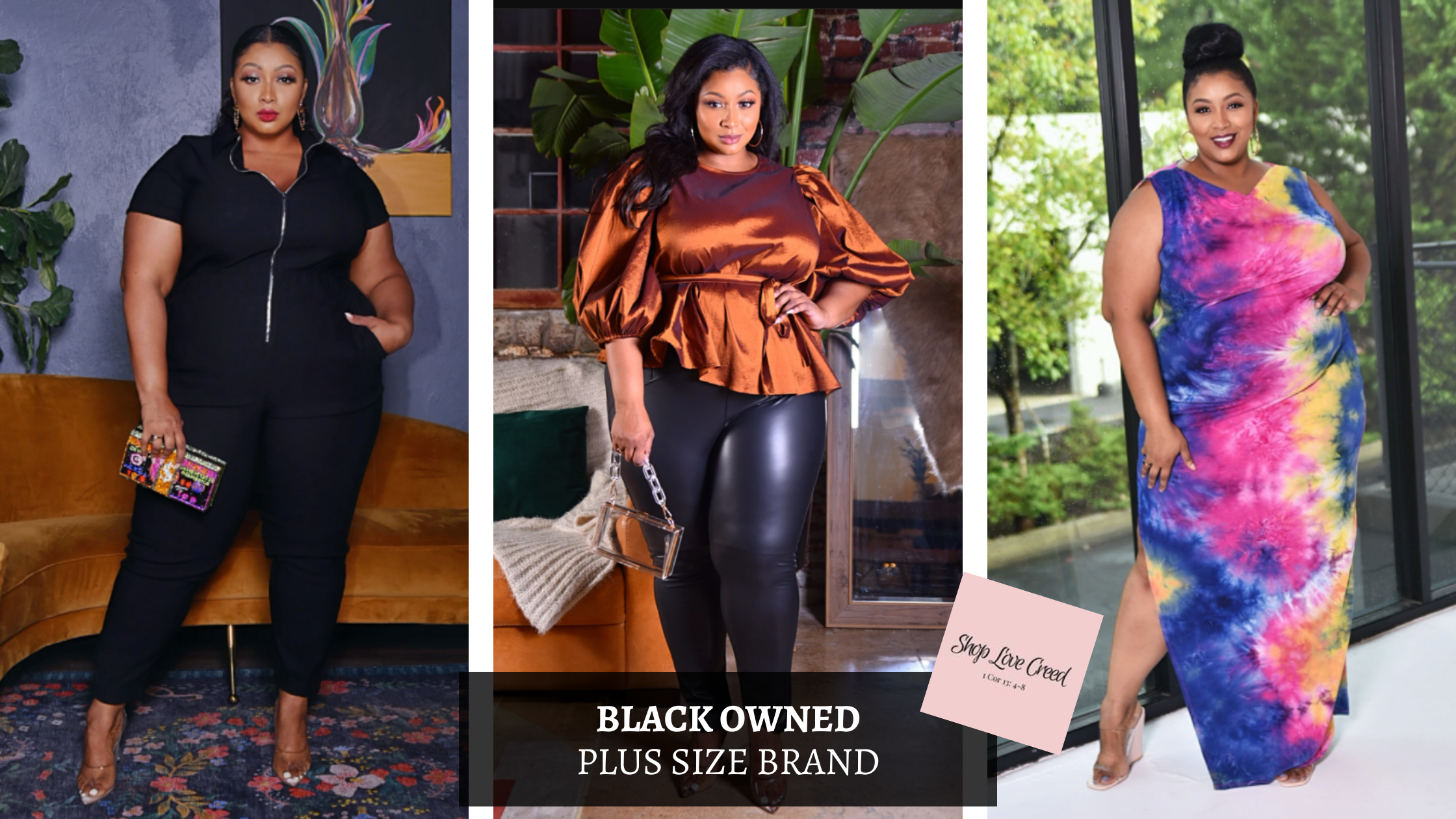 Black owned plus size fashion brand