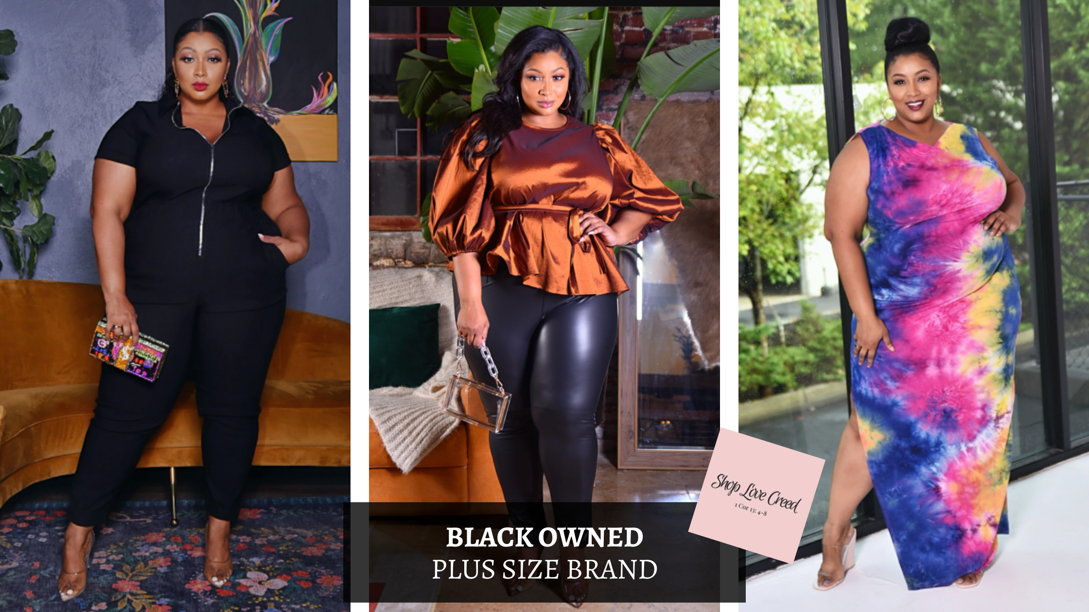 Black owned plus shop size clothing boutique