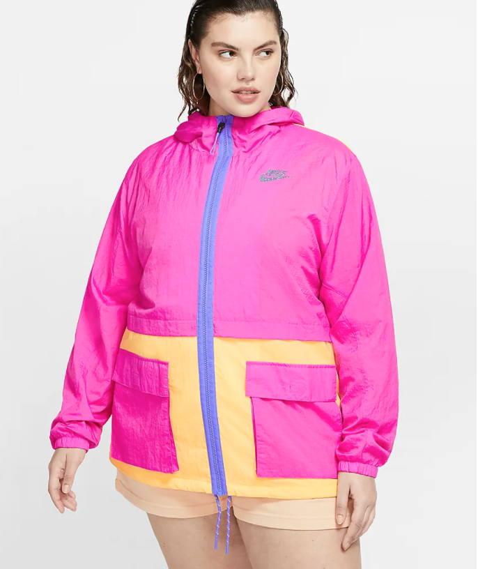 Plus size clearance nike windbreaker