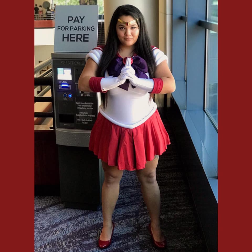  Plus Size Sailor Mars Cosplay