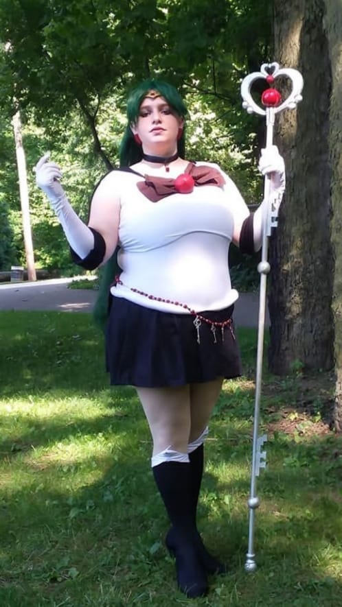 Plus Size Sailor Pluto Cosplay