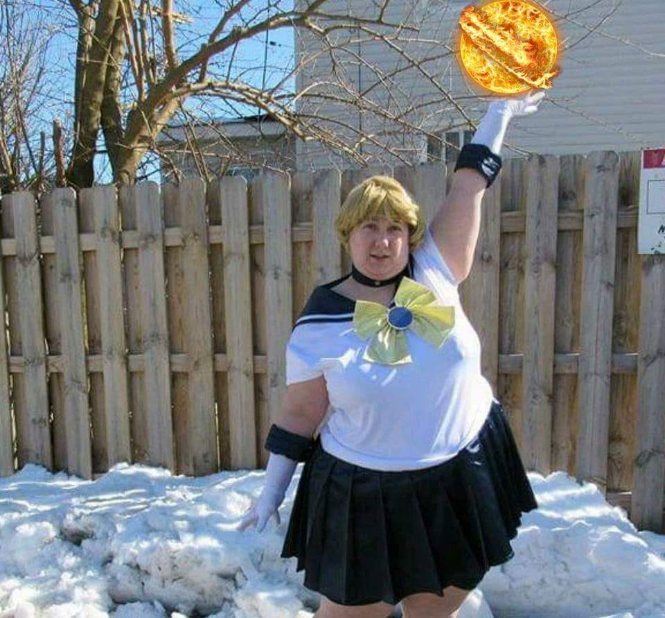 Plus Size Sailor Uranus Cosplay