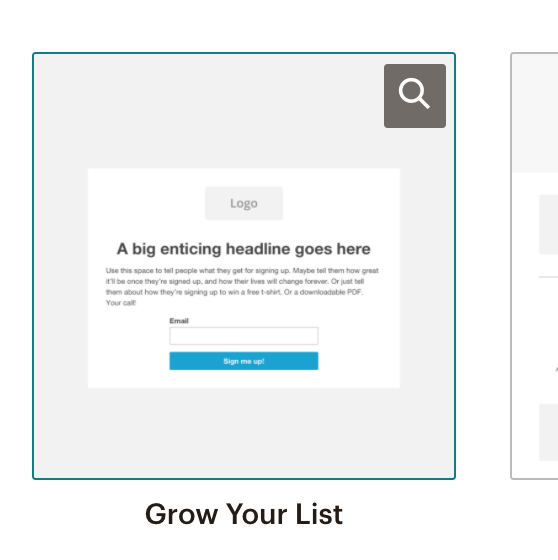 Setting up a newsletter link in MailChimp step 11