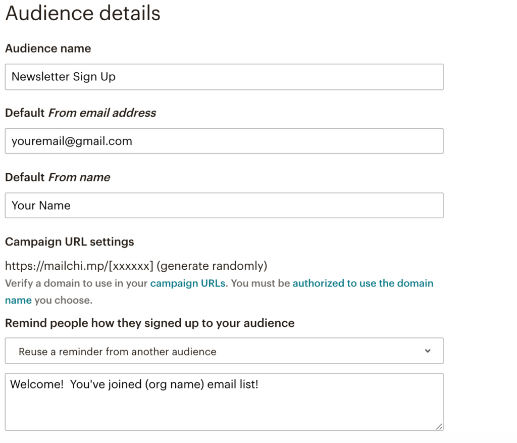 20 Minute Guide To Setting Up A Mailchimp Newsletter For Indie