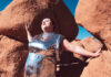 Futuristic space explorer photoshoot in silver plus size model in salt lake city