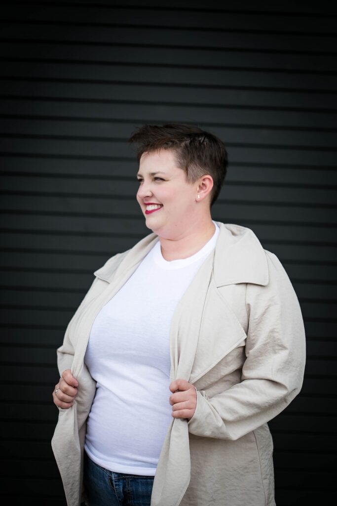 styling boyfriend jeans as a plus size person