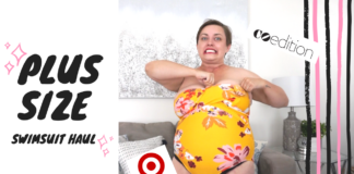 Reviewing plus size swimwear from target in 2020