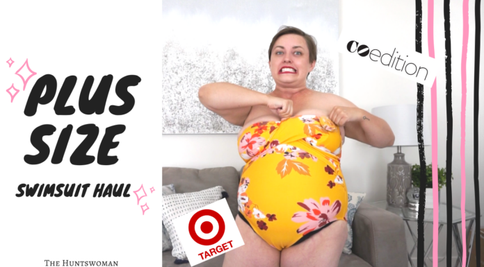 Reviewing plus size swimwear from target in 2020