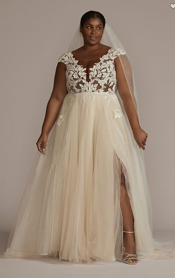 You re Engaged 17 Brands that Carry Unique Plus Size Wedding