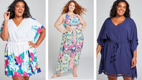 Shop Plus Size Swim Coverups