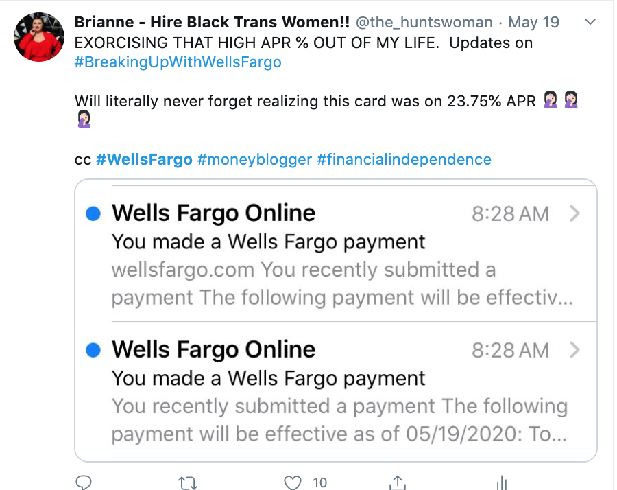 How I Paid Off My Wells Fargo Credit Card