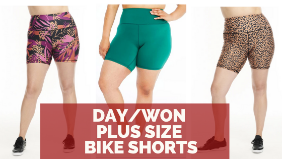 plus size bike shorts
