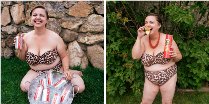 Snack Blogger Photoshoot - Diet Coke and Pringles