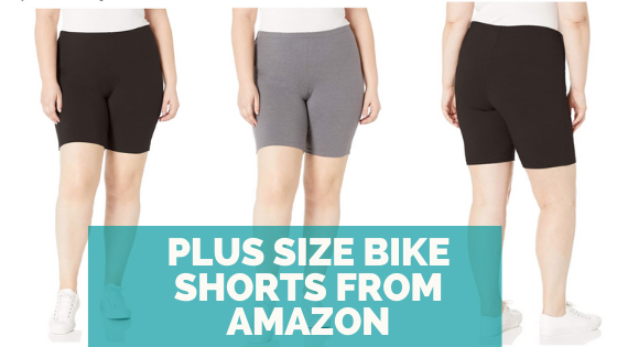 plus size biking shorts