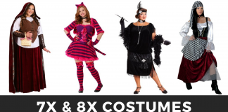 7x & 8x Costumes for Halloween, Costume Parties & Comic Con