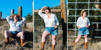 Cowgirl Style - Plus Size Fashion Editorial in Utah