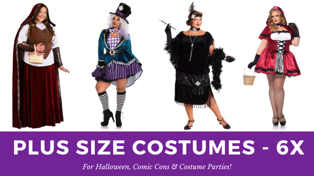 6X Plus Size Halloween Costumes