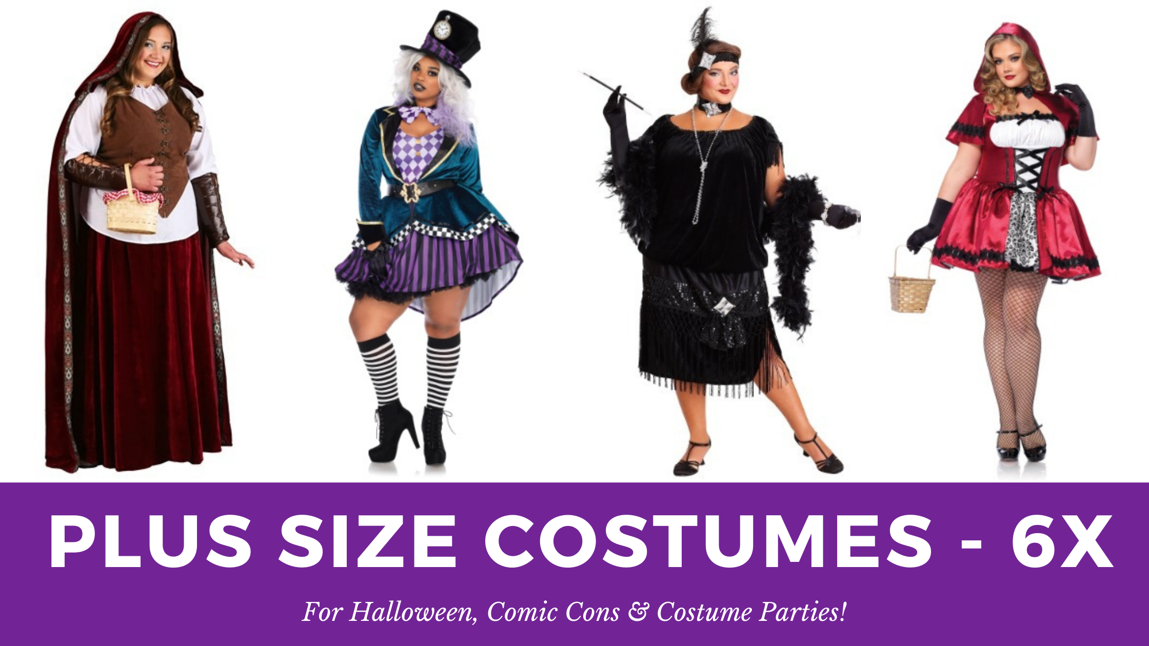 Where to Buy Plus Size Halloween Costumes in a 6X - The Huntswoman