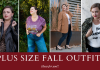 Plus size fall outfit ideas - blazers, dresses and jackets