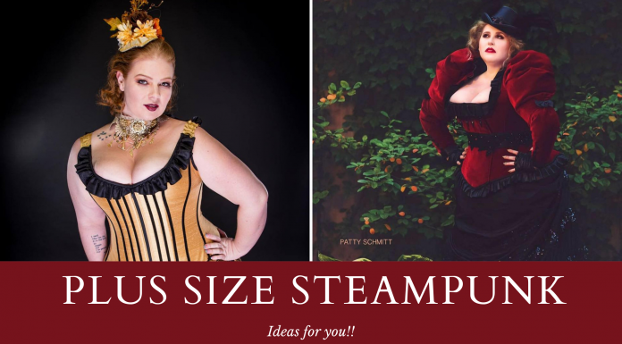 plus size steampunk costumes