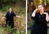 Plus size witchy fall editorial from The Huntswoman // Torrid Dress