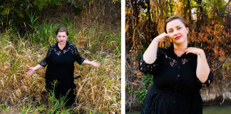 Plus size witchy fall editorial from The Huntswoman // Torrid Dress