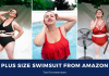 Review of plus size high waisted two piece from Amazon
