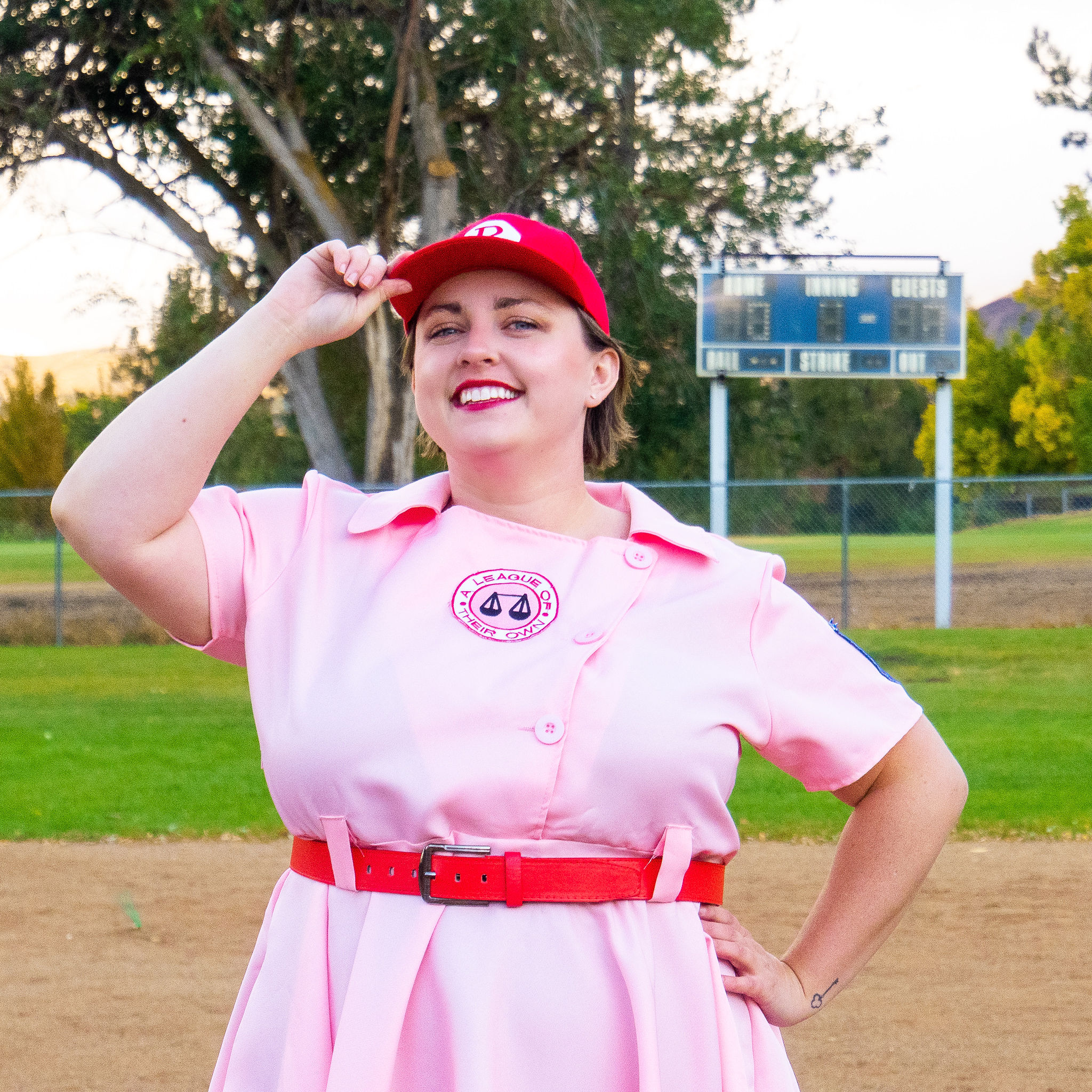 League of Their Own Dottie Plus Size Costume Plus Size Halloween